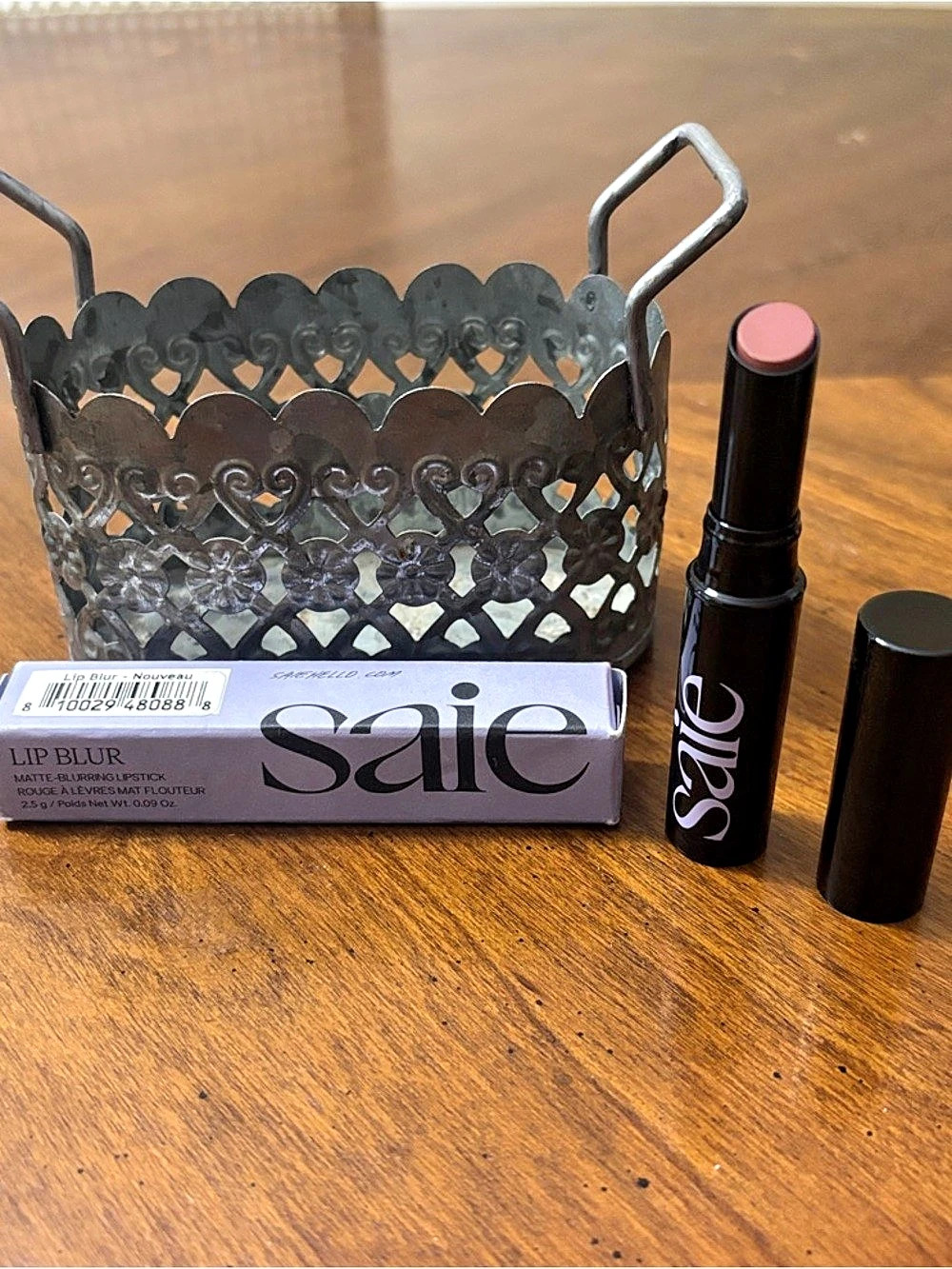 Saie Lip Blur Matte Blurring Lipstick Pink